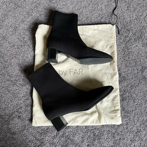 Via Spiga “sock” boot, black, size 8. Excellent condition